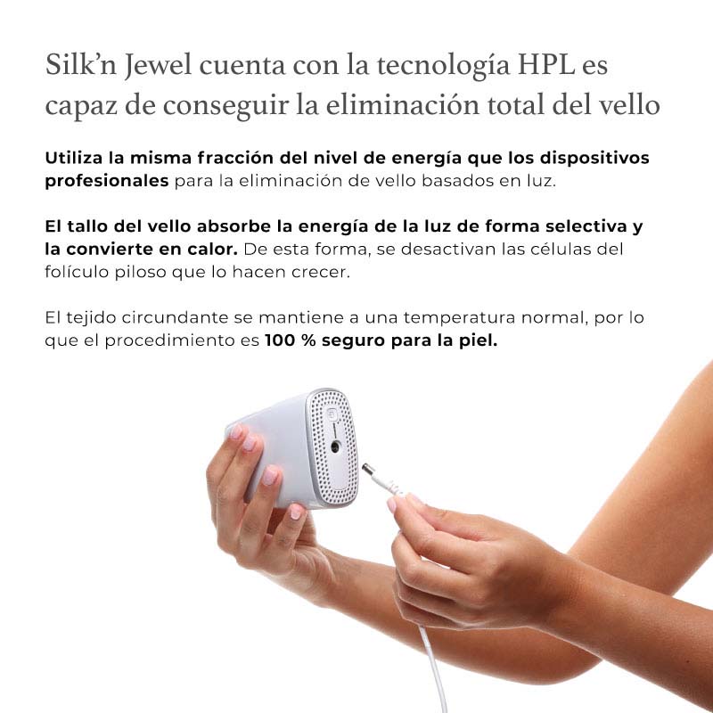 Depiladora Permanente de Luz Pulsada Silk'n Jewel