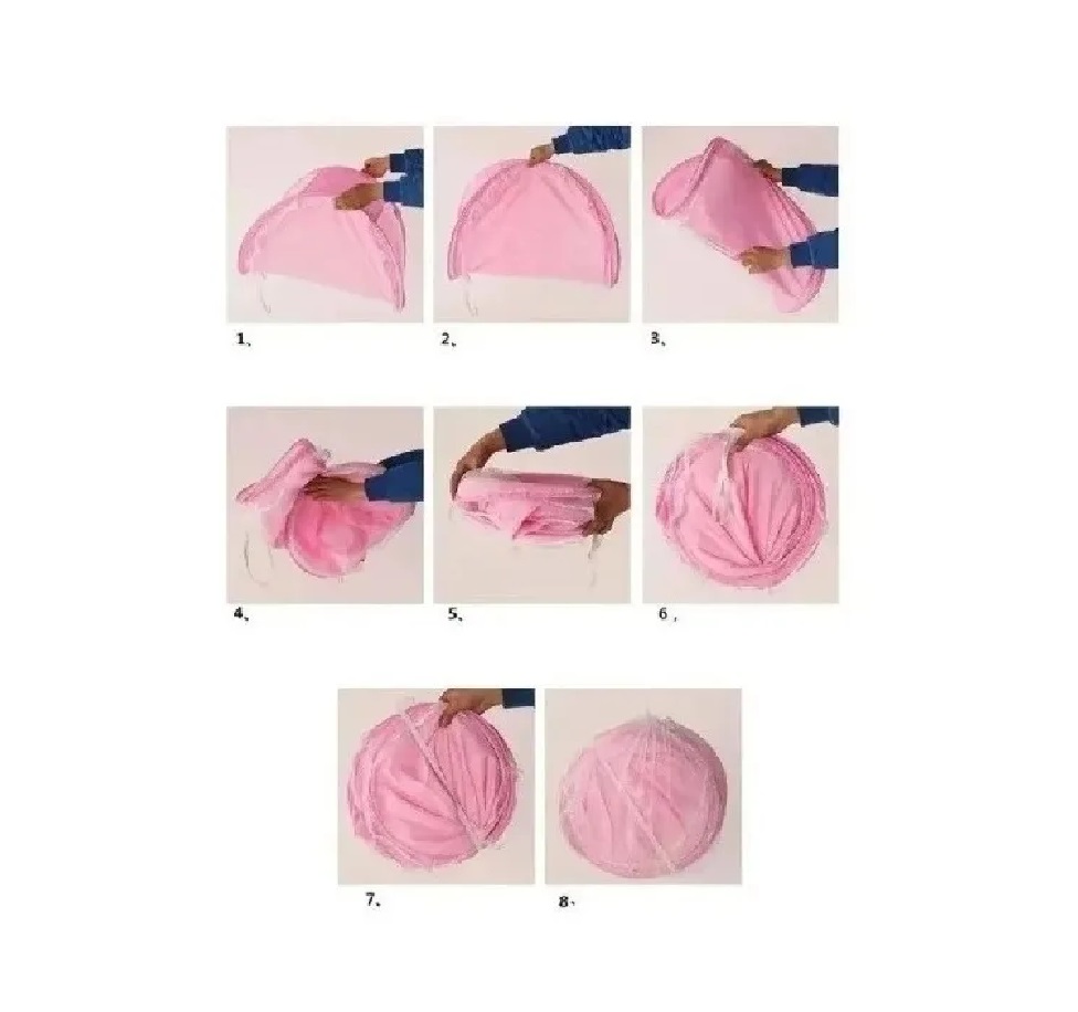 Cuna Cama Plegable Portátil Mosquitero Para Bebé