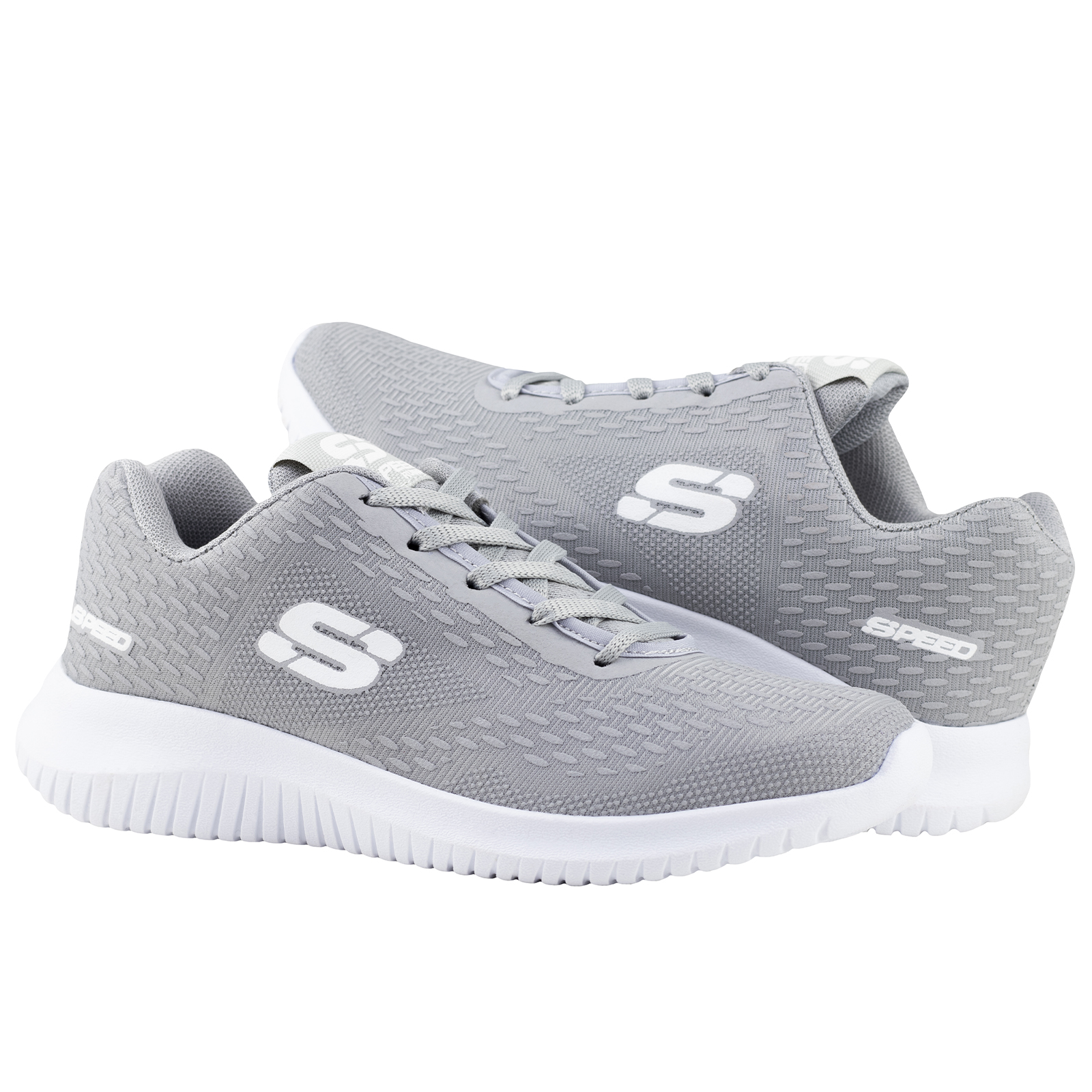TENIS URBANOS CLASICOS HOMBRE MUJER 130 GRIS SUELA TR LIGERA