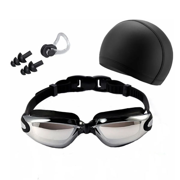 Gafas De Natación 4 en1,adecuado Para Adultos Y Niños.