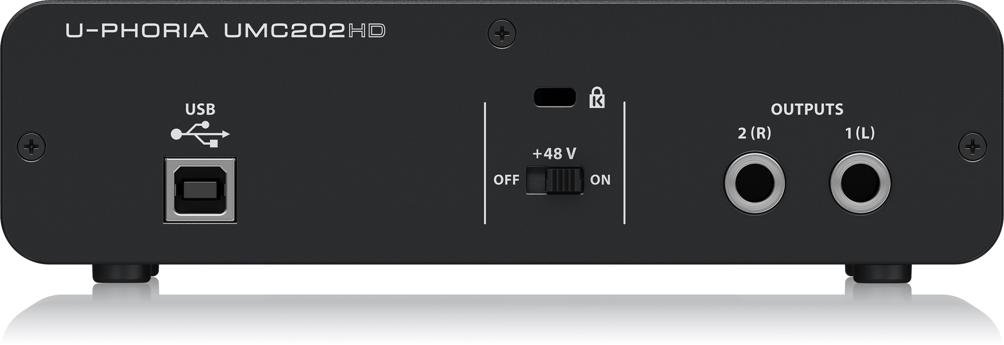 Behringer UMC202HD Interfaz de Audio 2 canales.