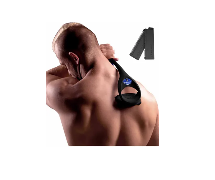 2 Repuesto Cuchilla Bakblade 2.0 Plus Afeitadora De Espalda