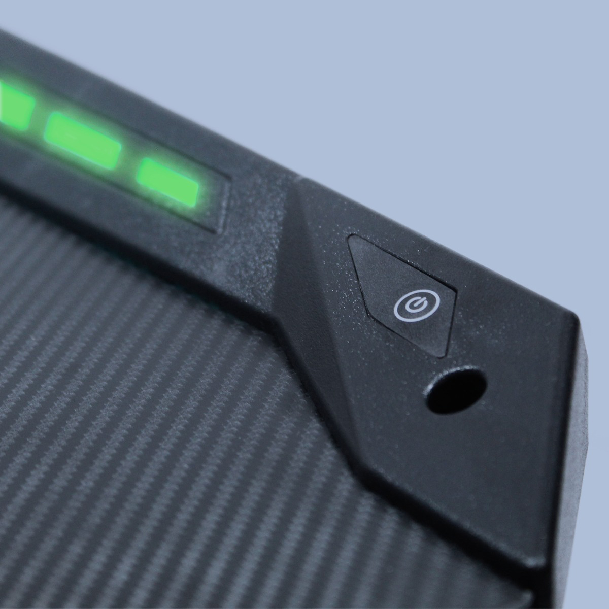 Escritorio Gamer Rgb Luces Led Pc Streamer Fibra Carbono Led