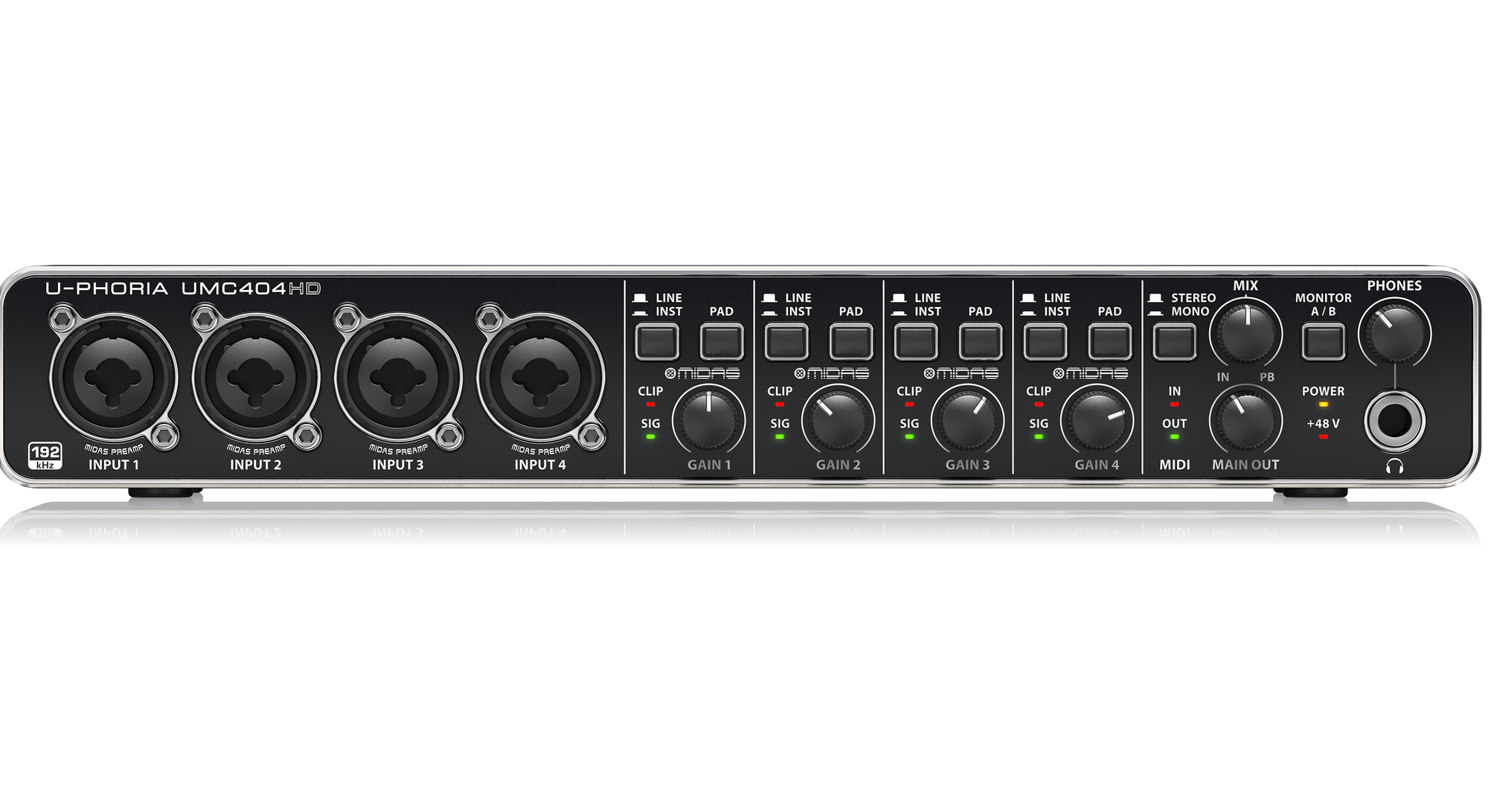 Behringer UMC404HD Interfaz De Audio 4x4