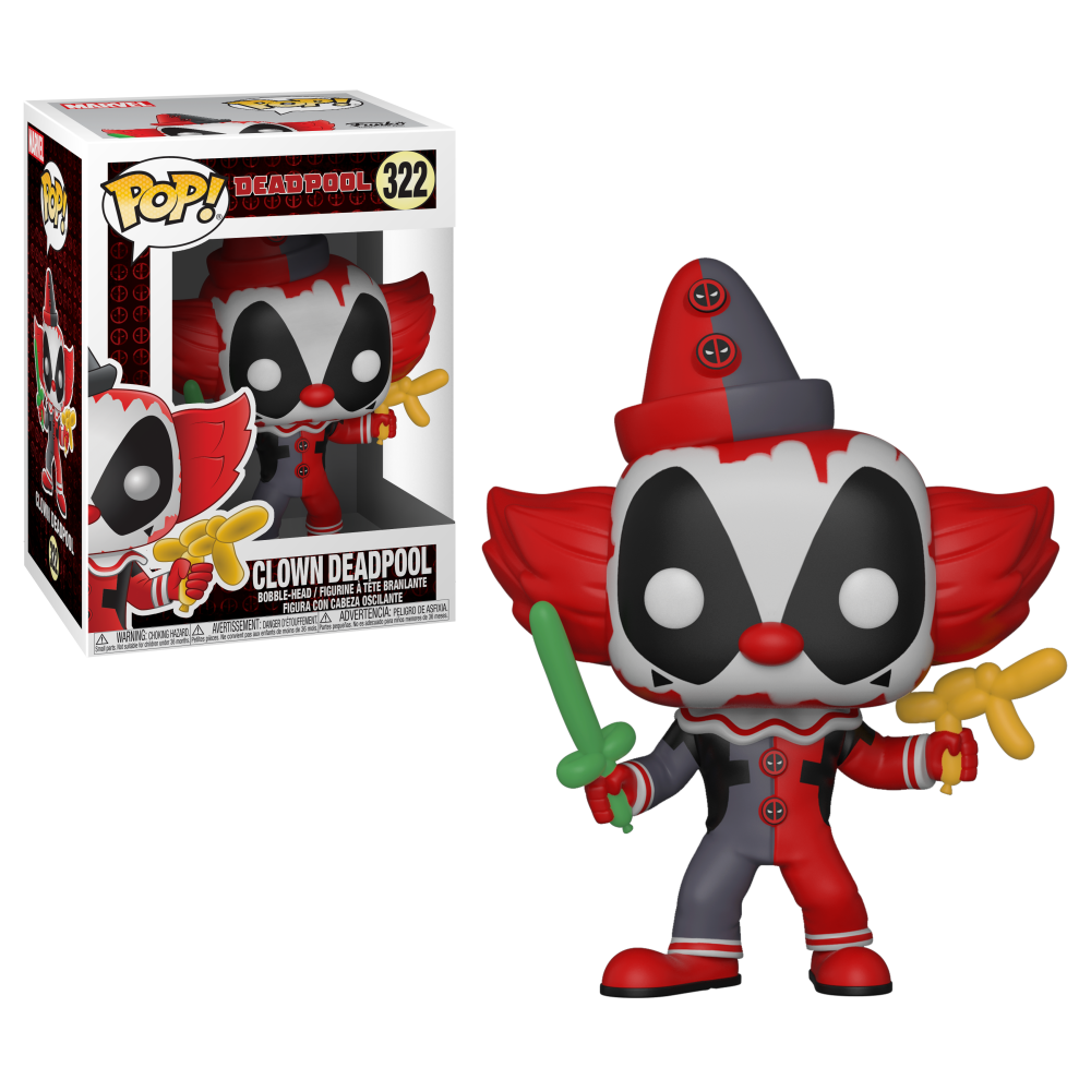 Funko Pop! - Clown Deadpool - Deadpool #322