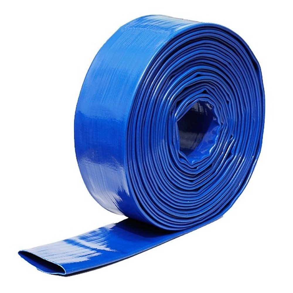 MANGUERA PLANA DE DESCARGA DE AGUA 1 PULGADA X 100 METROS 1PRA POWER RAIN USA