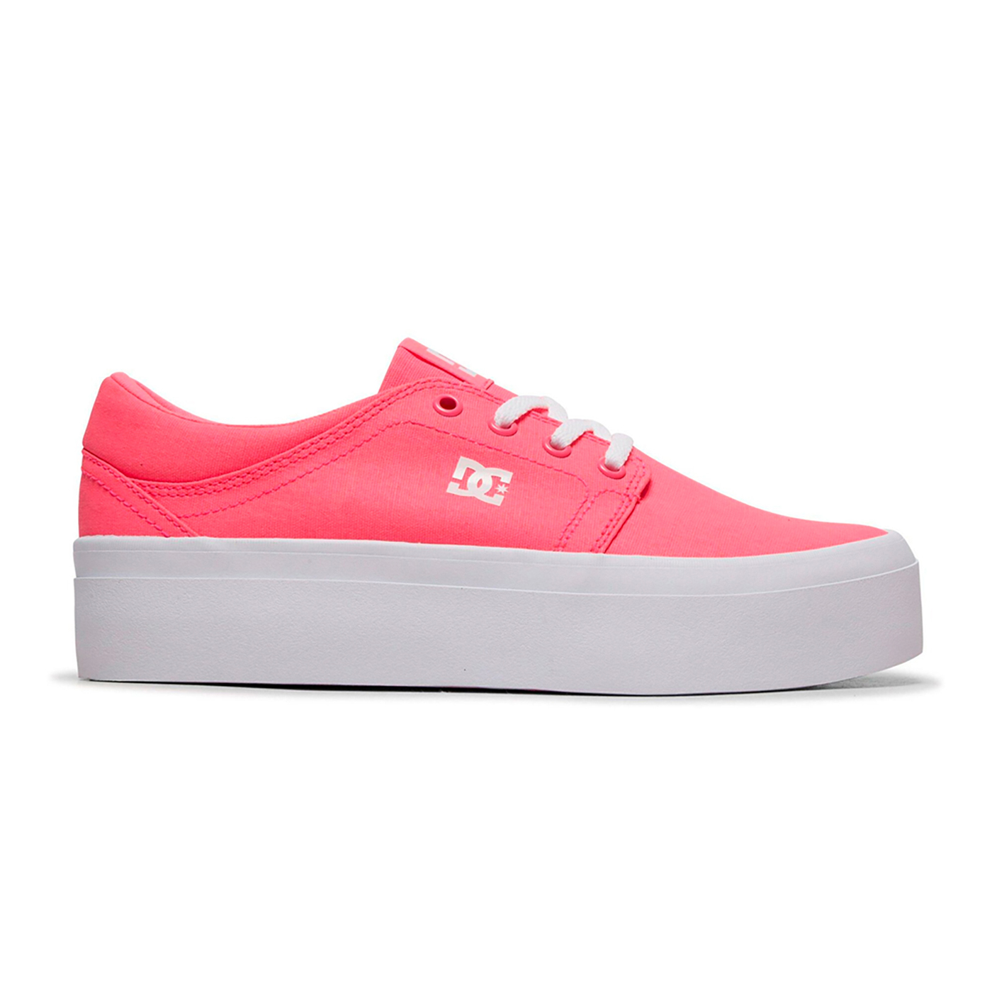 Tenis DC Shoes Trase Platform Rosa Mujer ADJS300184674