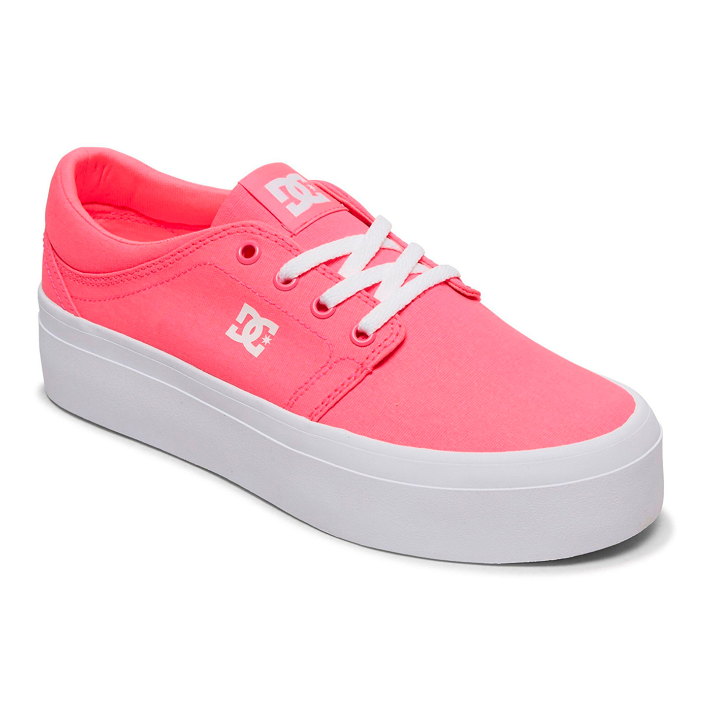 Dc Trase Platform Zapatillas Dc Rosas Plataforma Tenis Dc