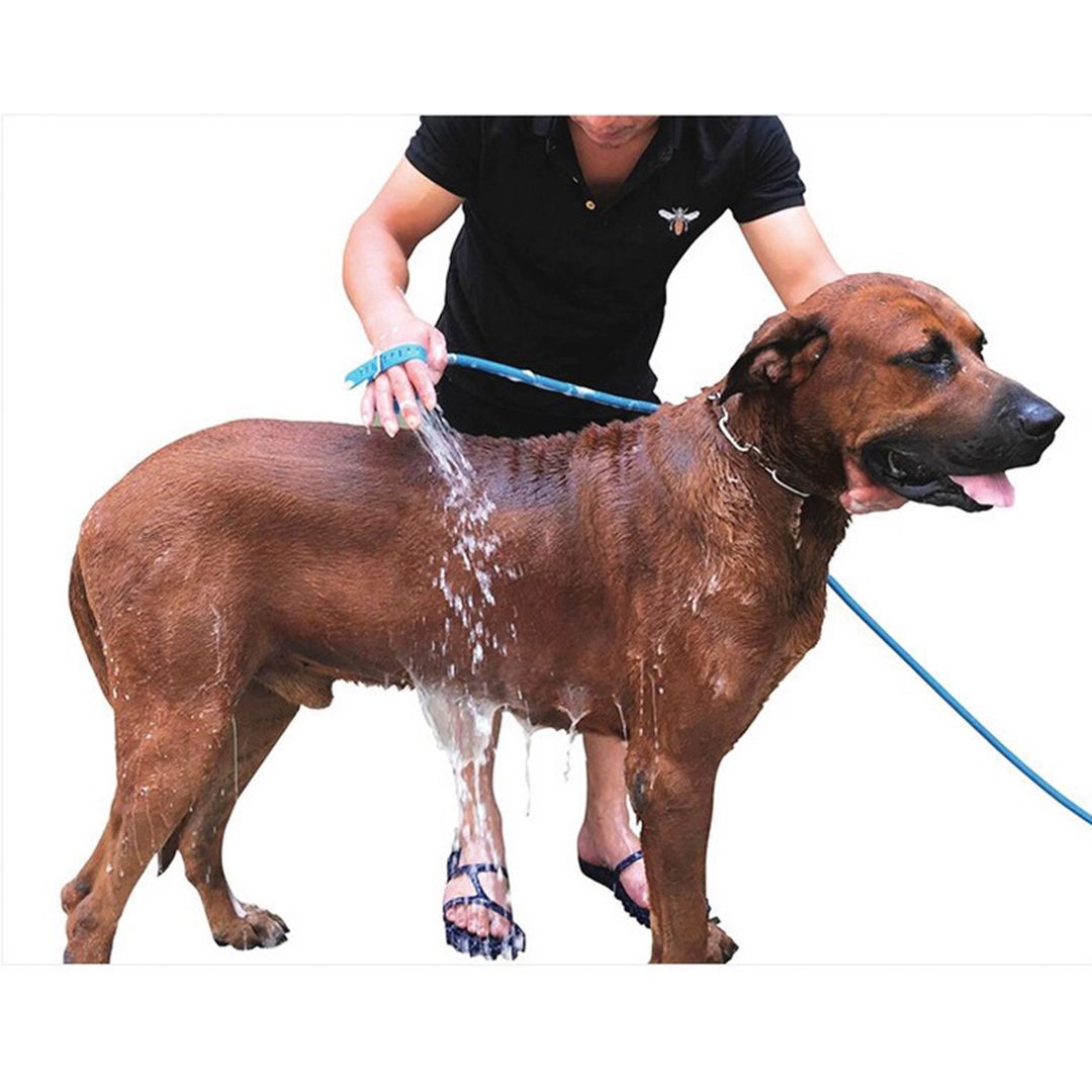 Regadera Con Manguera 360 Ajustable Para Baño Perro