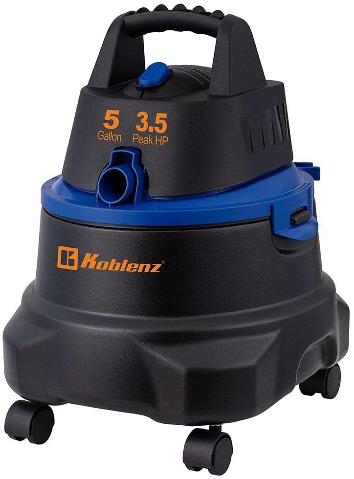 Aspiradora Seco-Mojado Koblenz WD-5 MA 5 galones motor 3.5 HP.