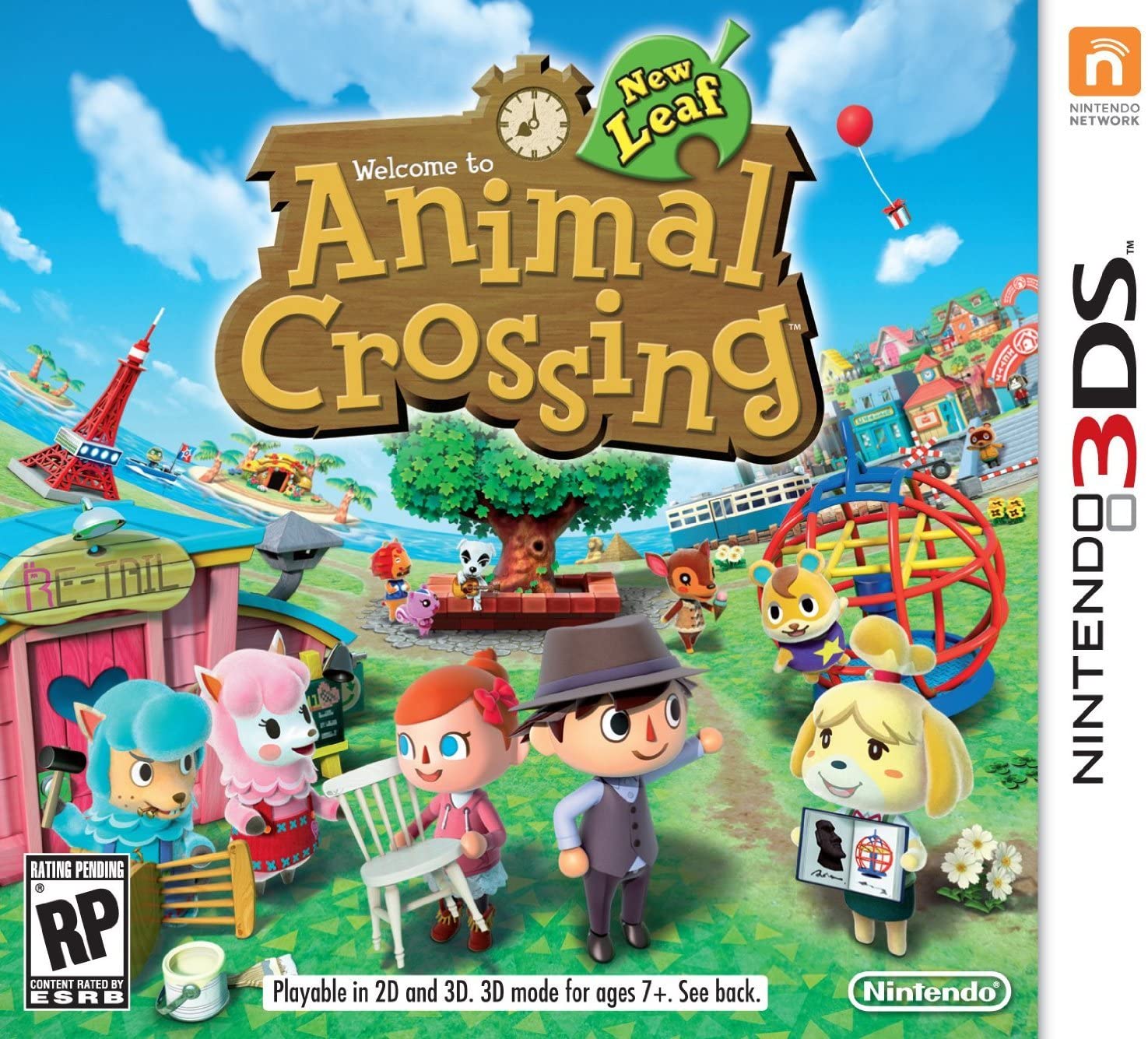ANIMAL CROSSING NEW LEAF.-3DS