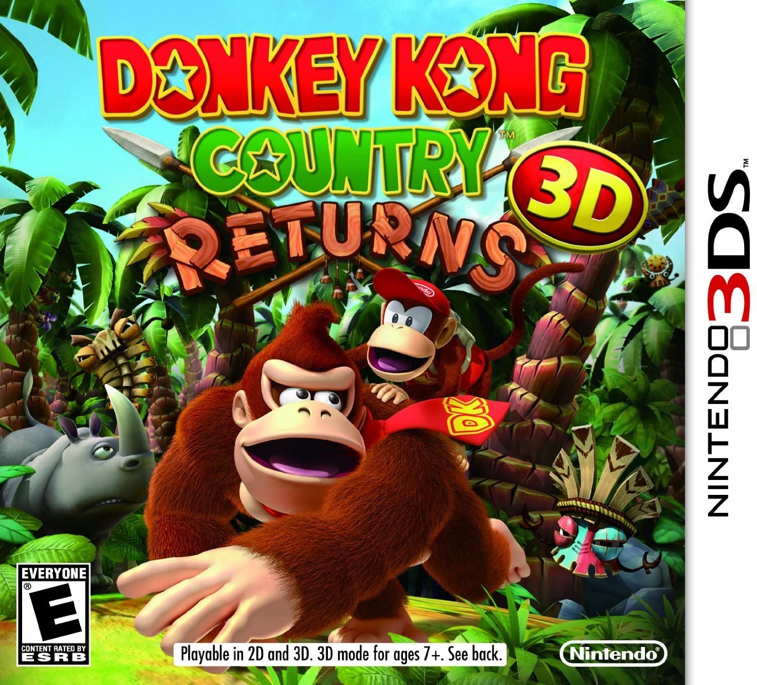 DONKEY KONG COUNTRY RETURNS.-3DS