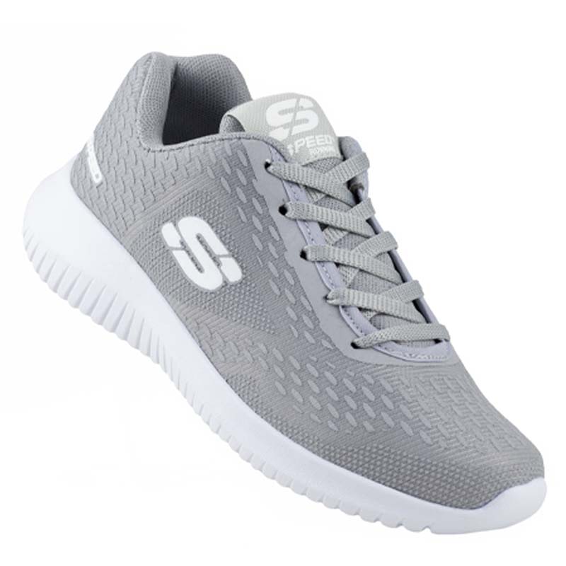 TENIS URBANOS CLASICOS HOMBRE MUJER 130 GRIS SUELA TR LIGERA