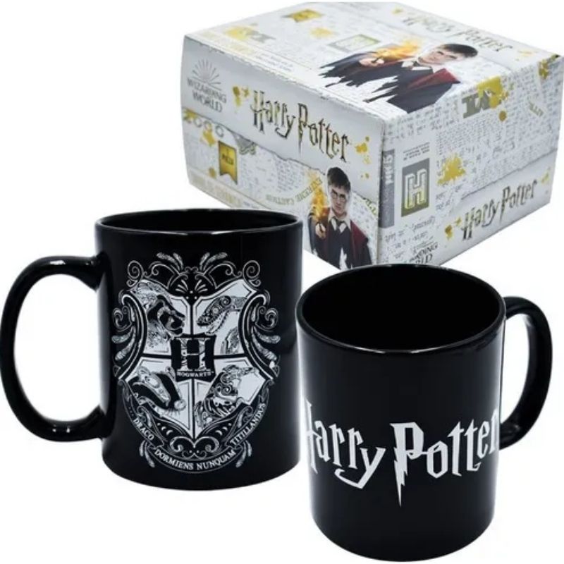 Fun Kids 1738-100 Taza Mágica Harry Potter Brilla En La Obscuridad 320ml