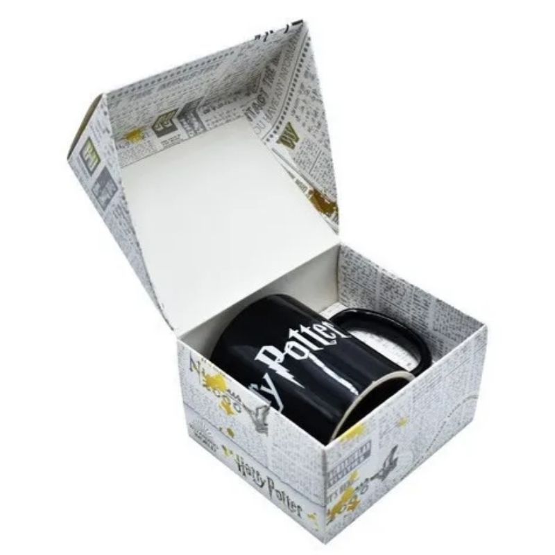 Fun Kids 1738-100 Taza Mágica Harry Potter Brilla En La Obscuridad 320ml