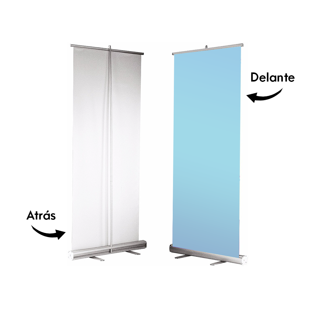 Roll Up Banner Publicitario De Aluminio 85x200