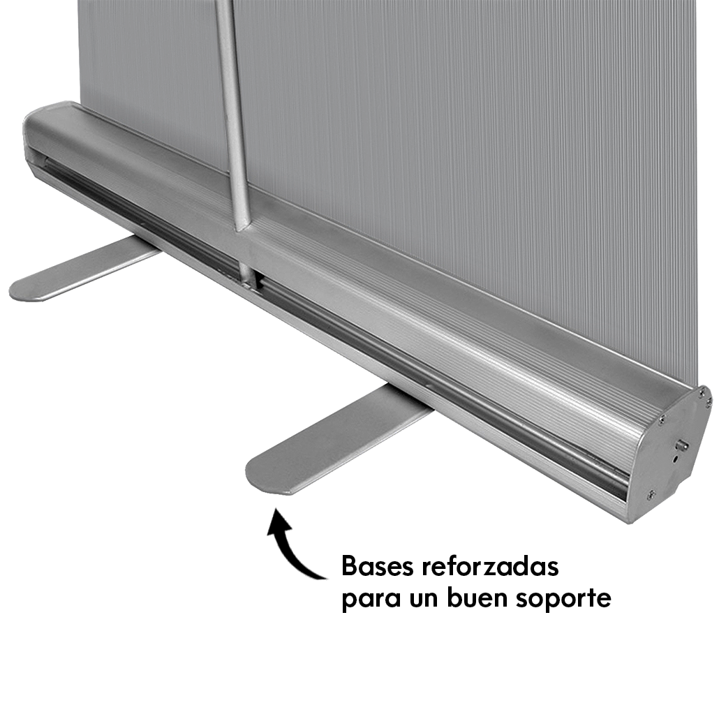 Roll Up Banner Publicitario De Aluminio 85x200