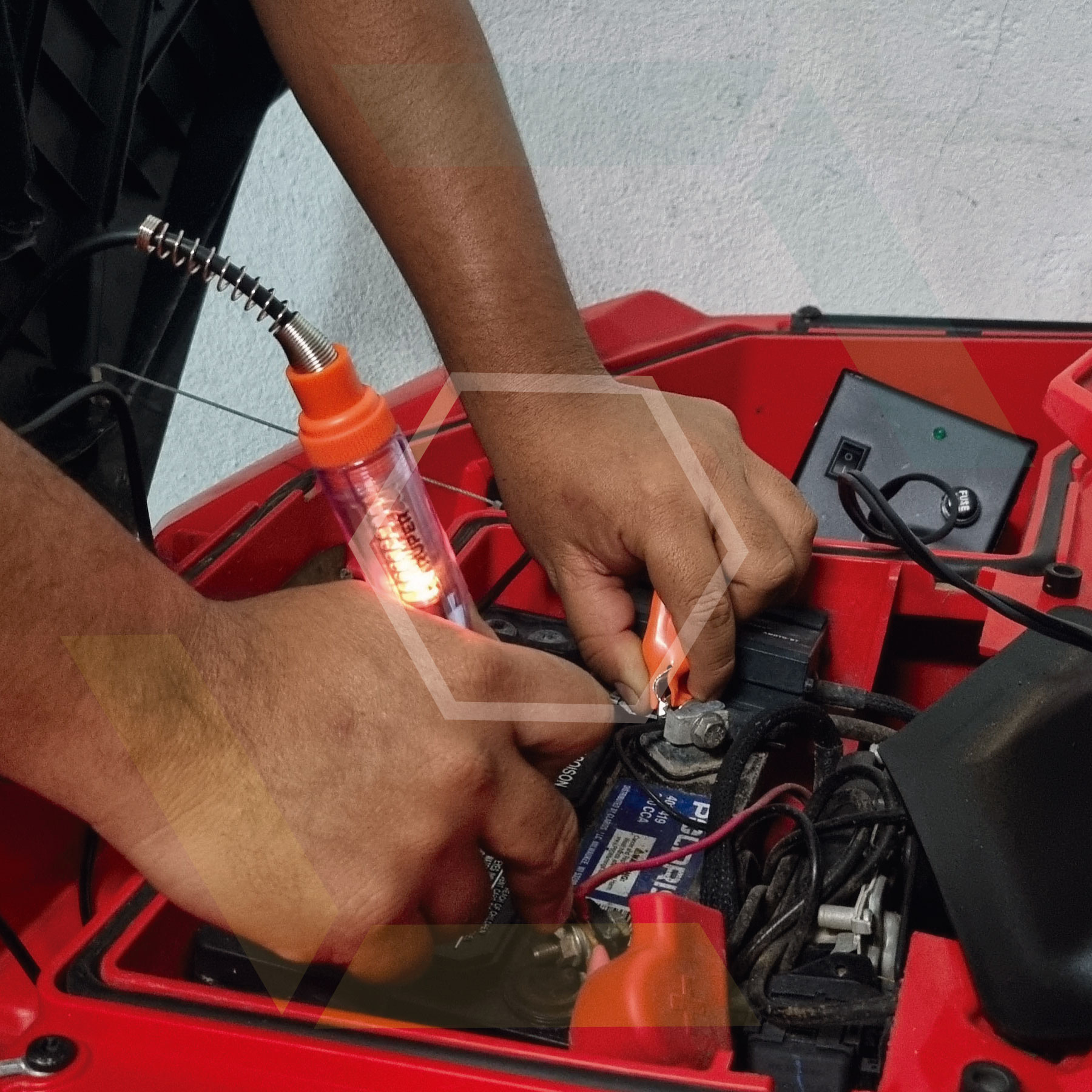 Probador de Corriente 6-12v Truper 13985