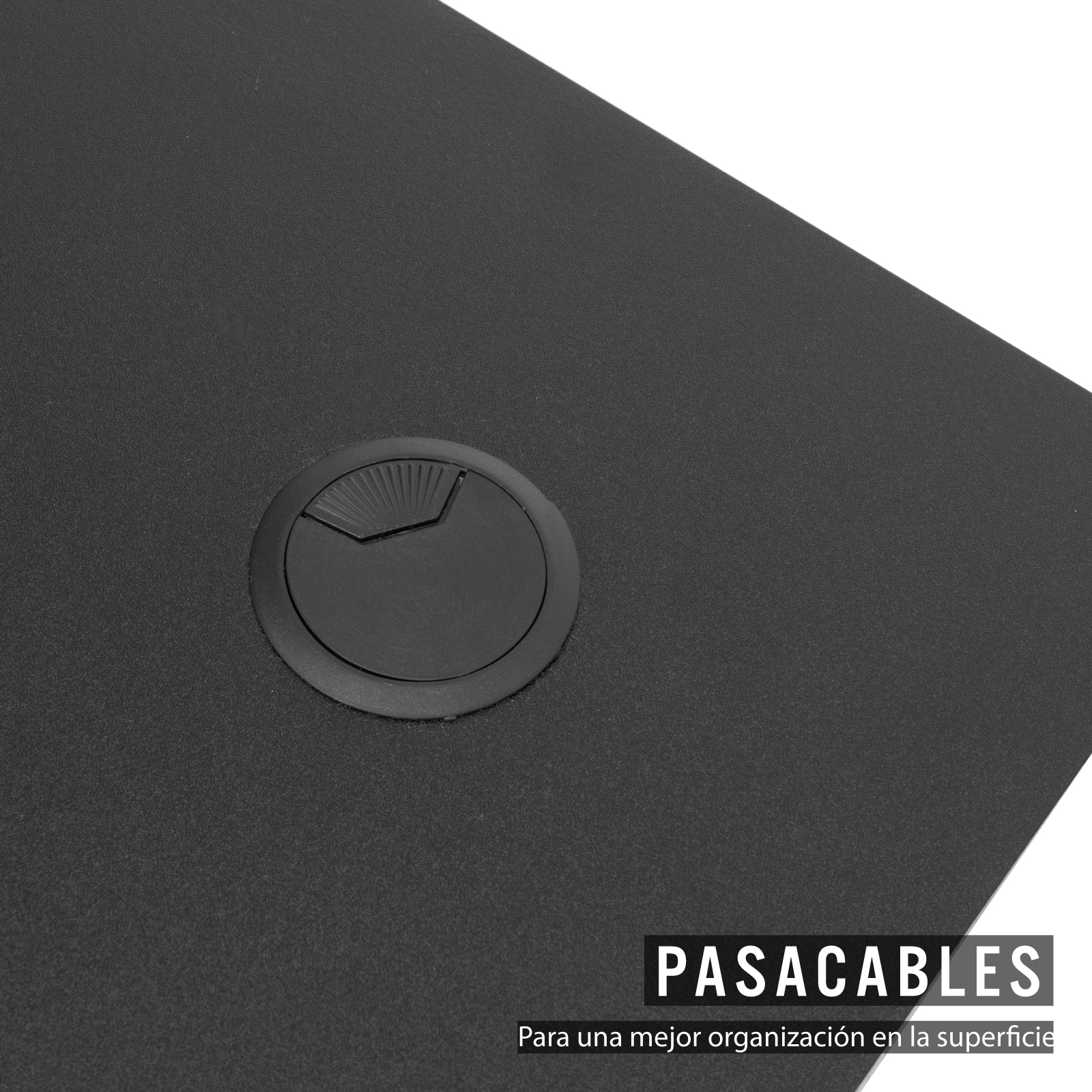 Escritorio Gamer Moderno para Computadora con Portavasos y Gancho para Auriculares Negro