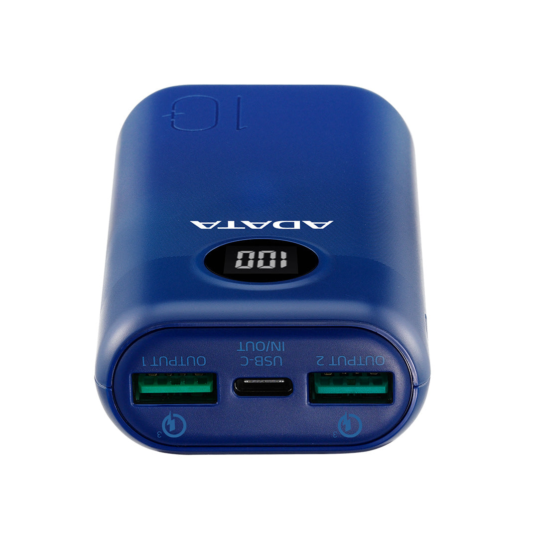 Power Bank Digital Quick Charge Adata 10000mah Carga Rapida