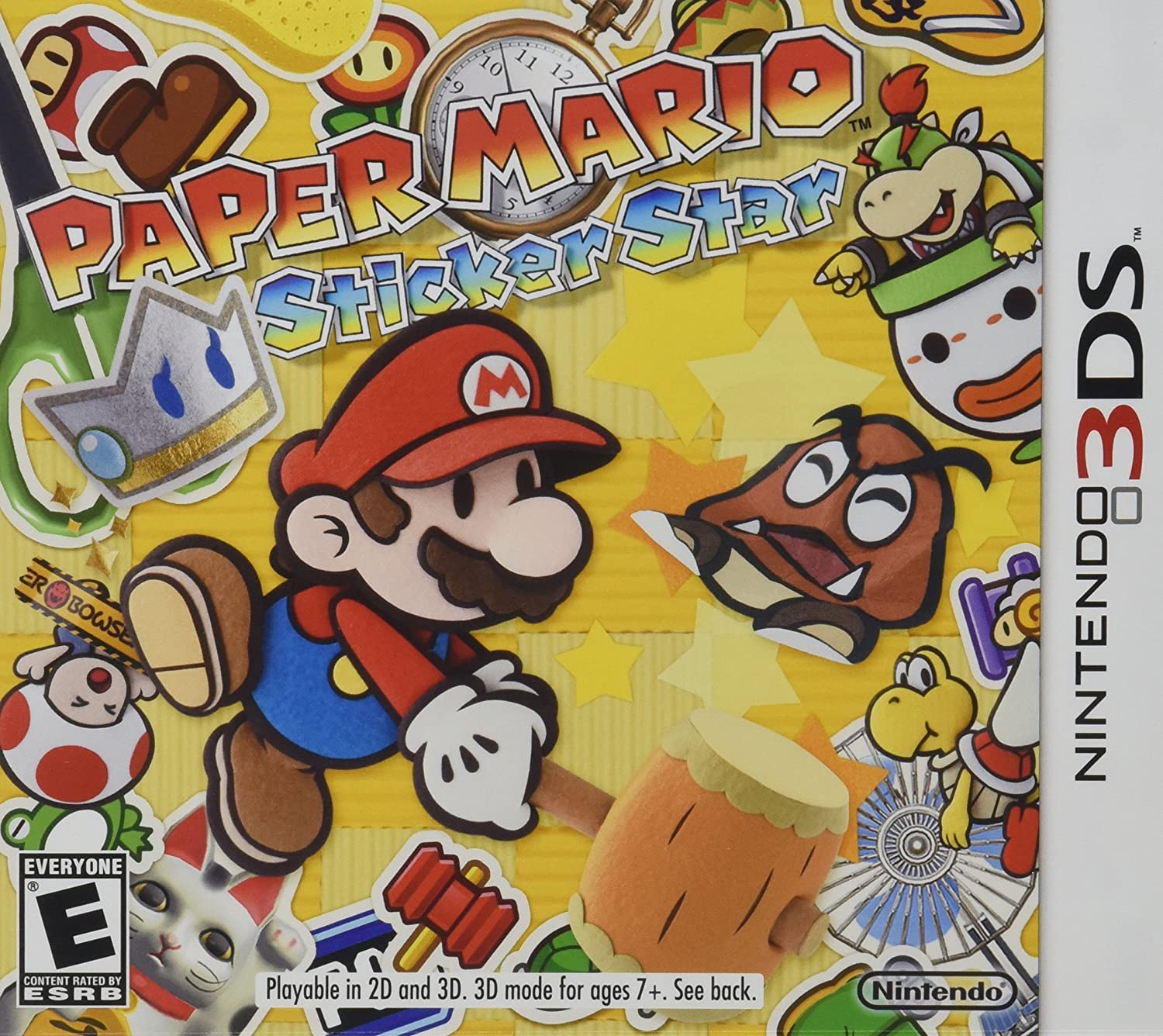 PAPER MARIO: STICKER STAR.-3DS