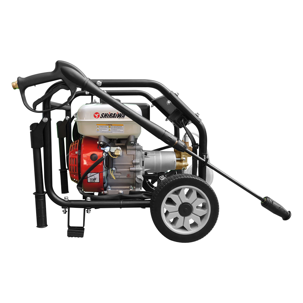 HIDROLAVADORA INDUSTRIAL A GASOLINA 7 HP 3300 PSI SHIRAIWA SHI3370