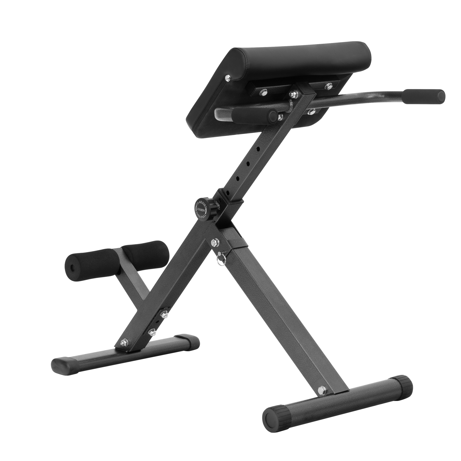 Silla Romana Plegable de Hiperextensión Ajustable para Ejercicio