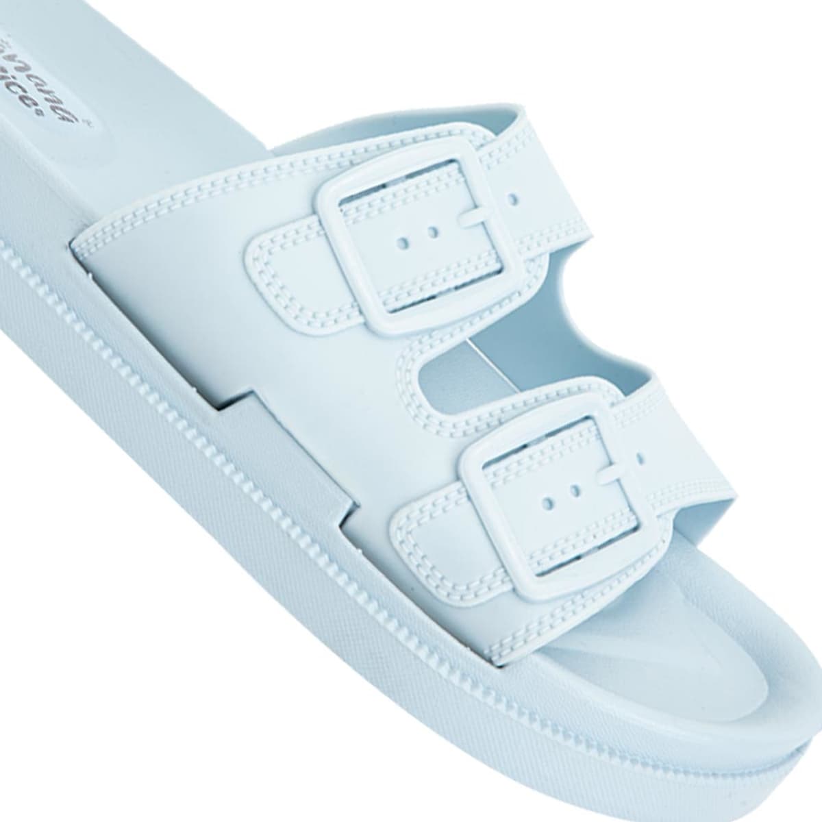 Sandalias para playa o baño marca Banana Price, color azul claro, para mujer, mod. 1017868