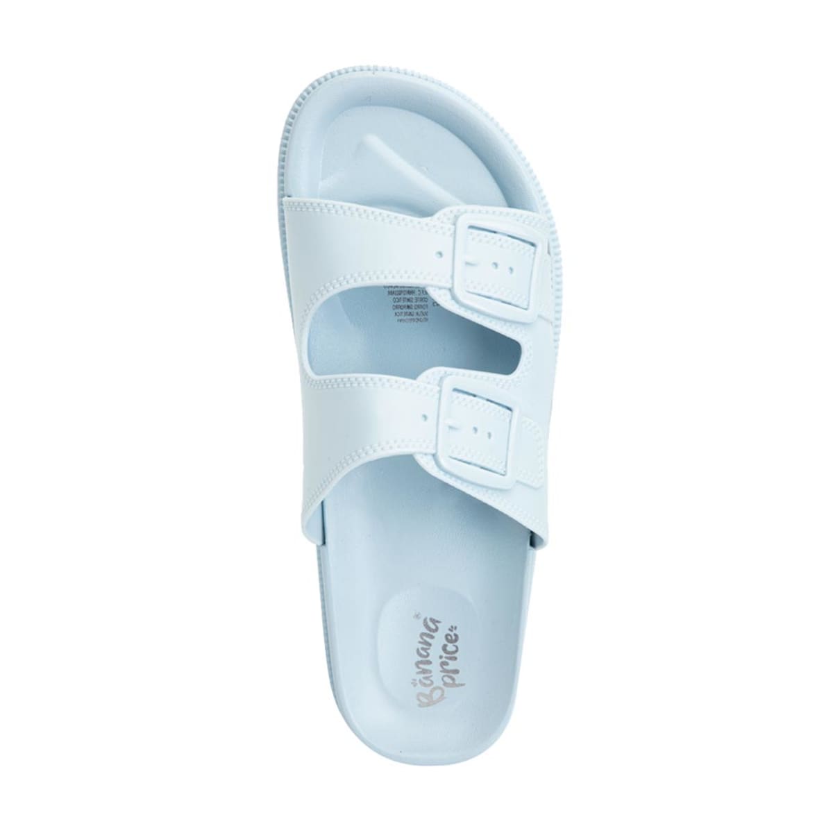 Sandalias para playa o baño marca Banana Price, color azul claro, para mujer, mod. 1017868