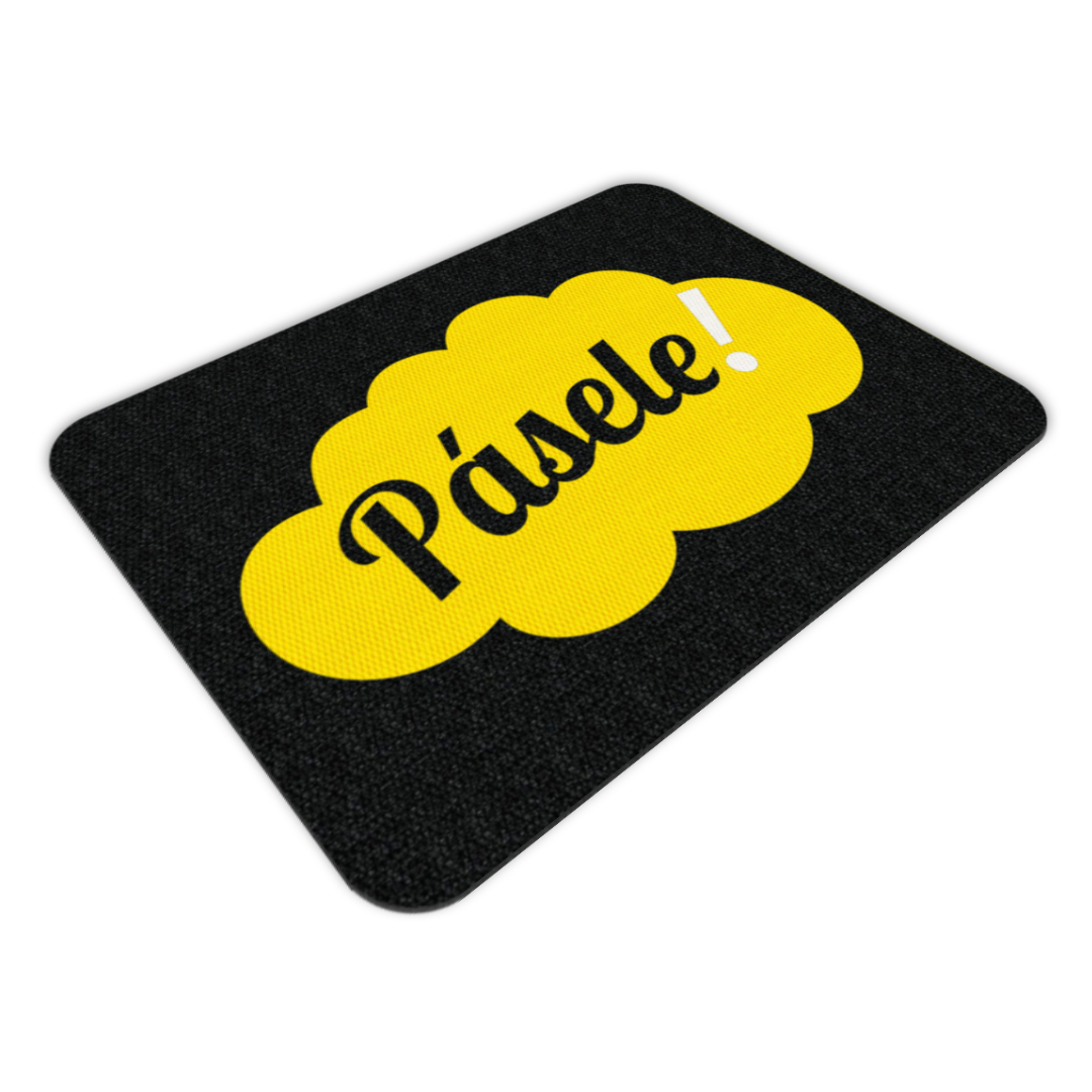 TAPETE DECORATIVO ELITEMAT DISEÑO PÁSELE DE 0.70X0.50 MTS