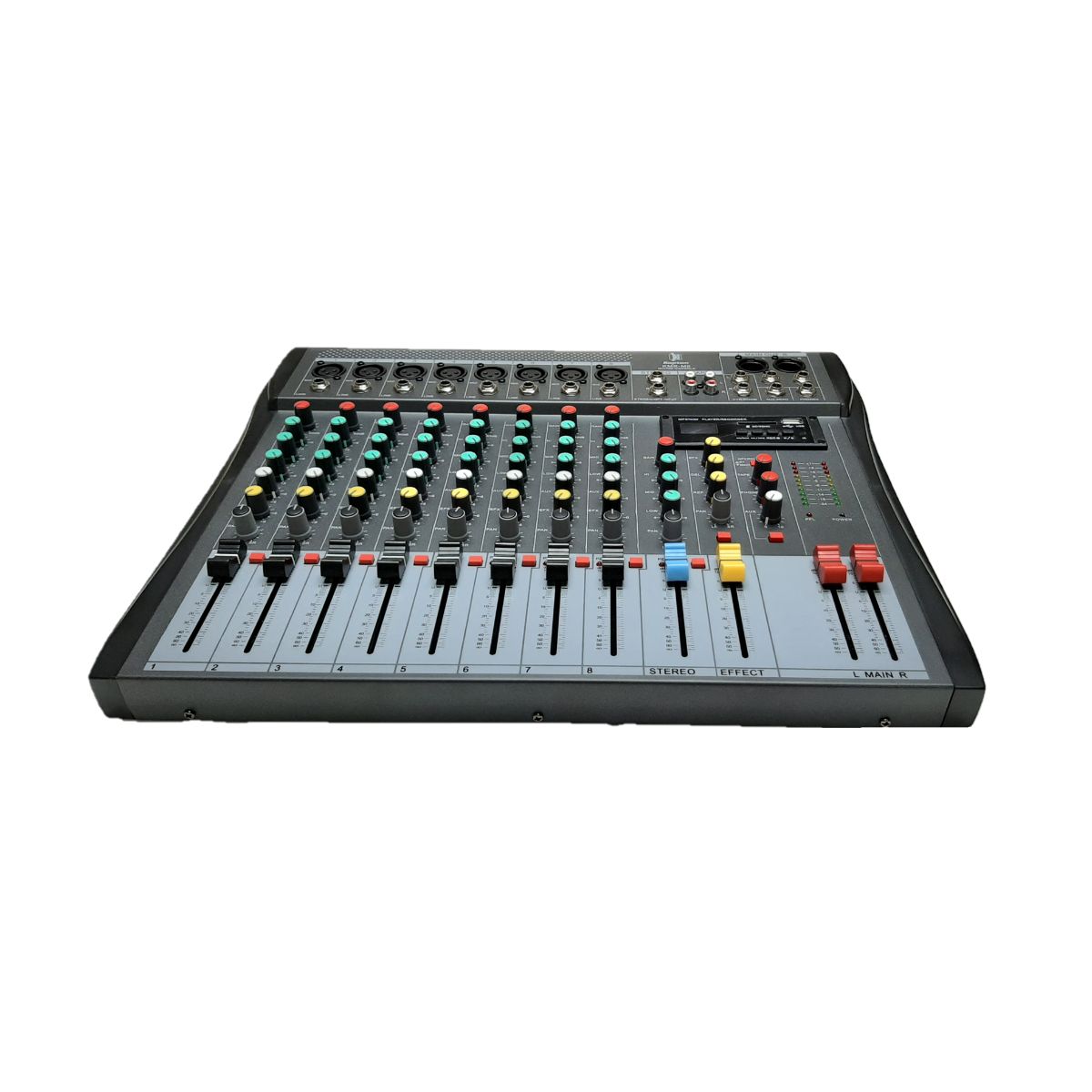 Mezcladora KAPTON KMX-M8 8 Canales USB 2.0 Negro