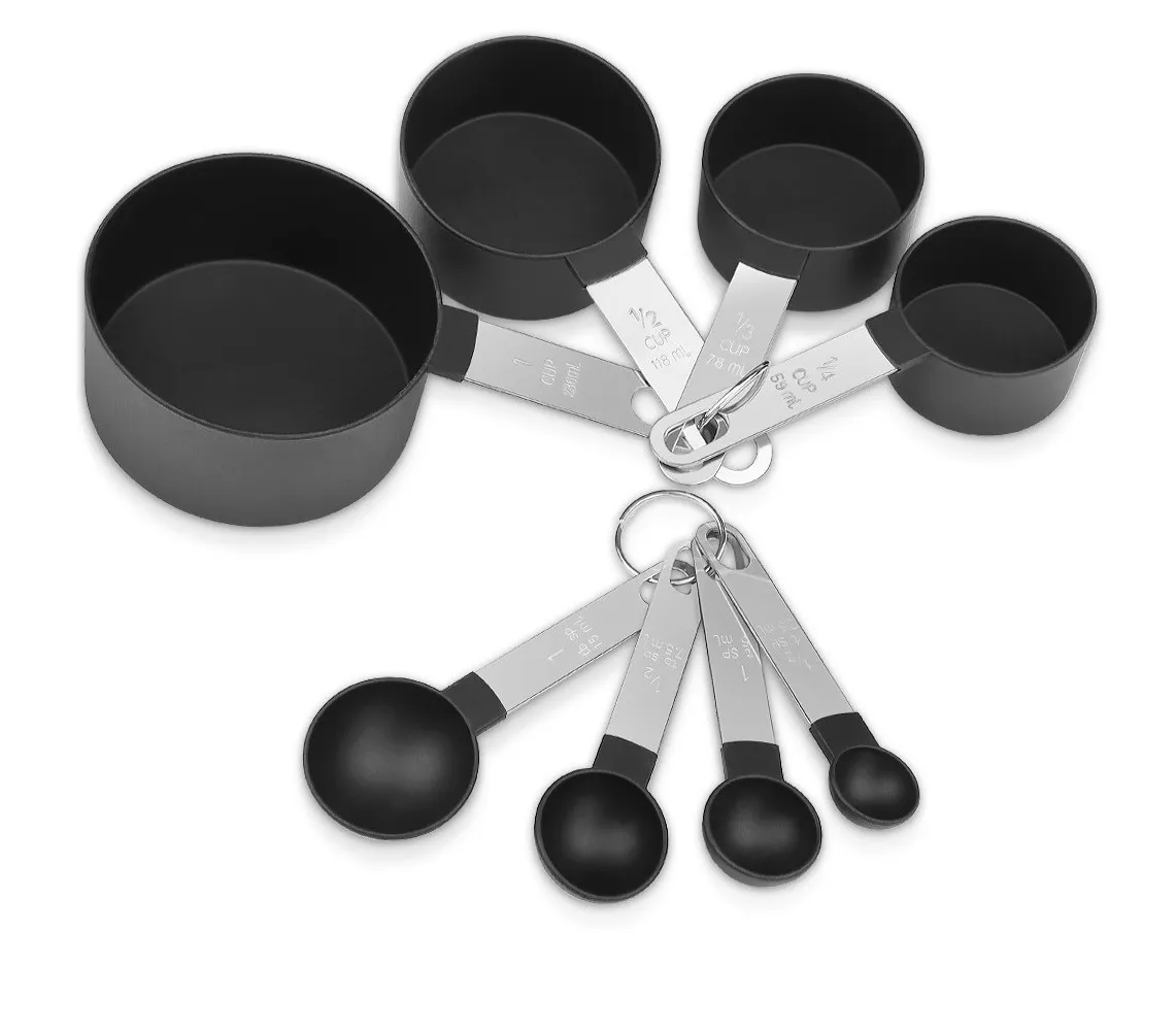 4 Unids/set Juego De Tazas Y Cucharas Medidoras Cuchara - Temu