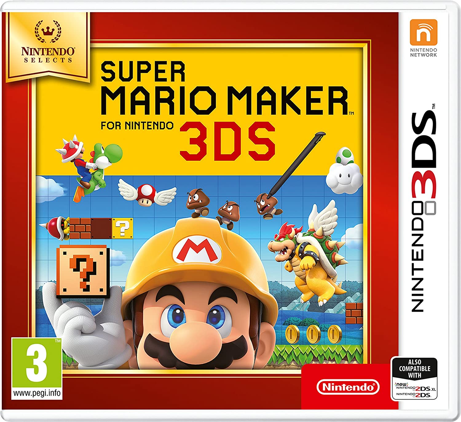 SUPER MARIO MAKER (SELECT).-3DS