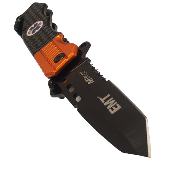 Navaja TF-740EM rescate apertura asistida naranja