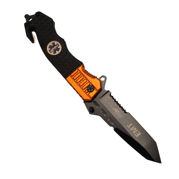 Navaja TF-740EM rescate apertura asistida naranja