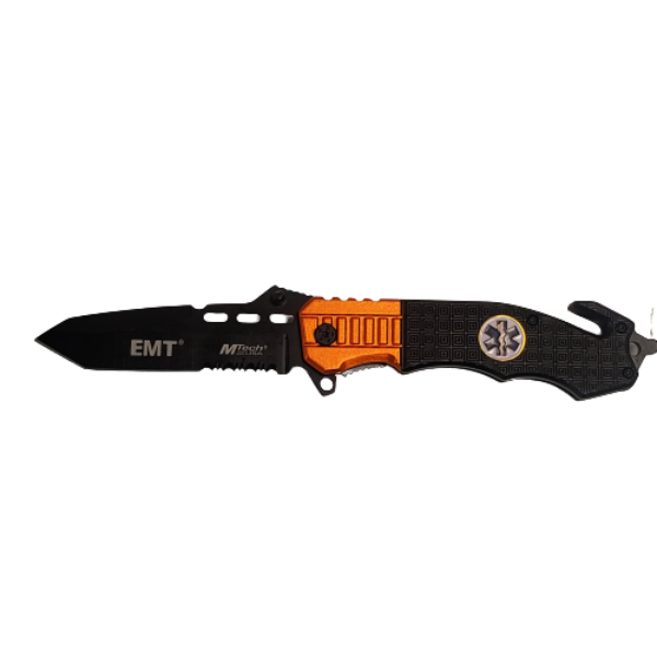 Navaja TF-740EM rescate apertura asistida naranja