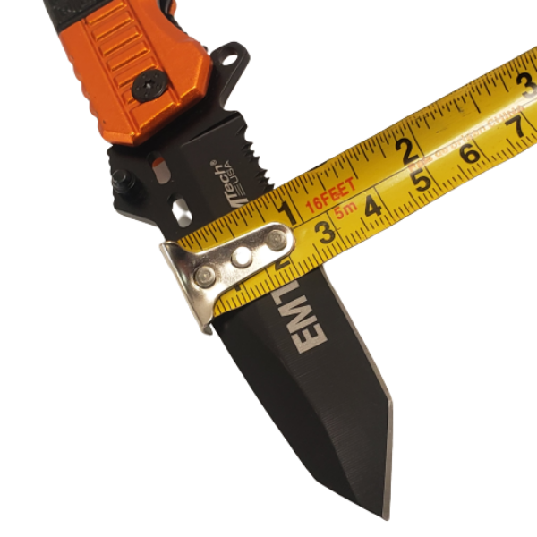 Navaja TF-740EM rescate apertura asistida naranja