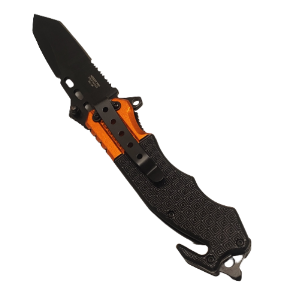 Navaja TF-740EM rescate apertura asistida naranja