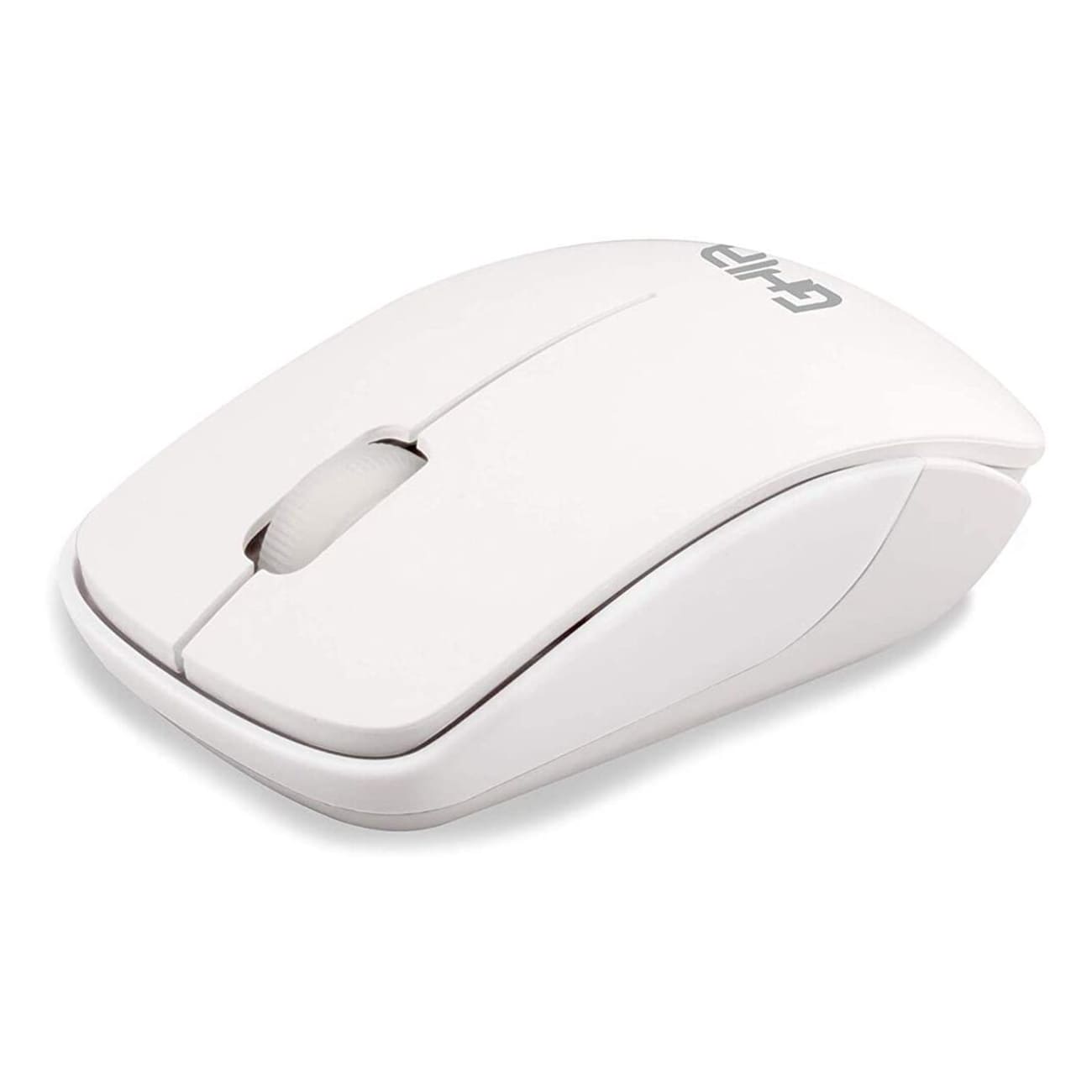 Kit de Teclado Compacto y Mouse, Inalámbrico, Ghia GT4000, Blanco
