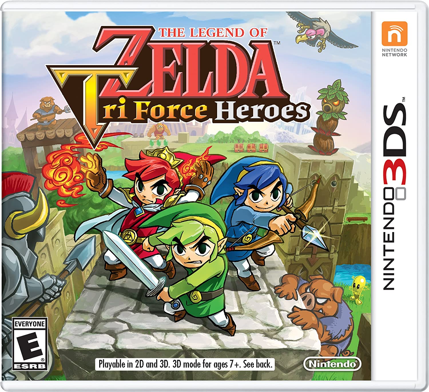 ZELDA TRIFORCE HEROES.-3DS
