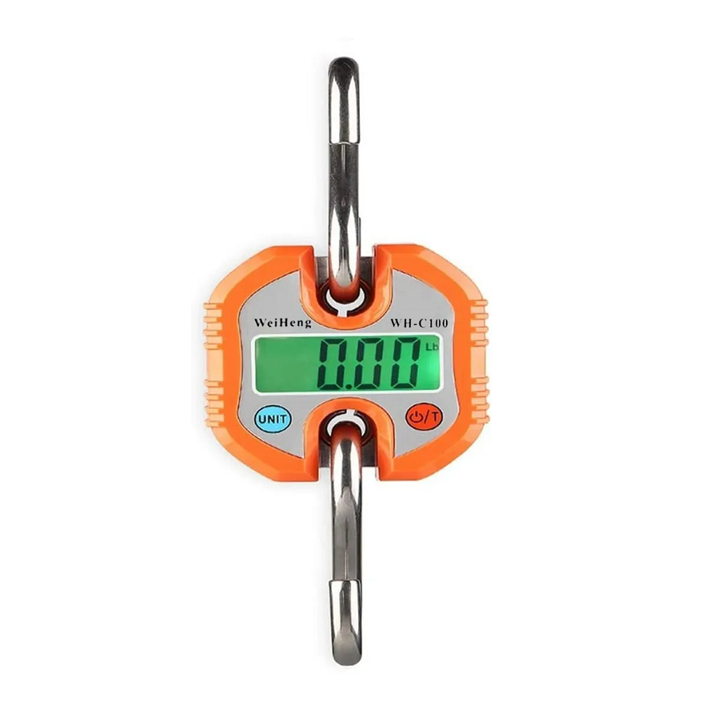 Báscula Industrial Digital Colgante Naranja 150 kg