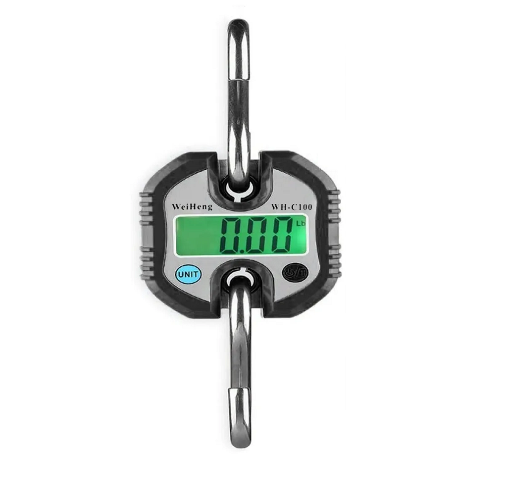 Báscula Industrial Digital Colgante Negro 150 kg