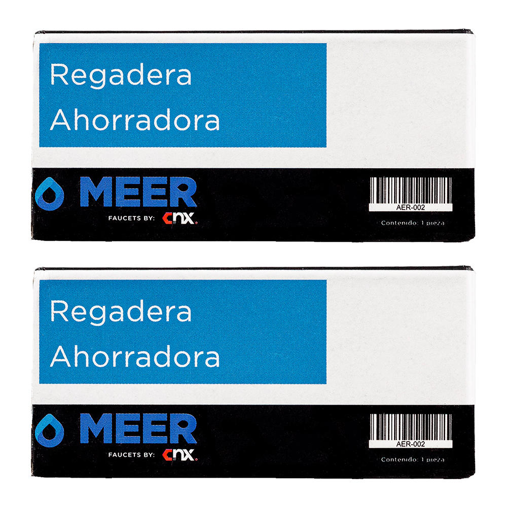 CNX 2 Mini Regaderas Ahorradoras Multi-Posición en Latón (2 Piezas), Para Baja Presión (Económica)
