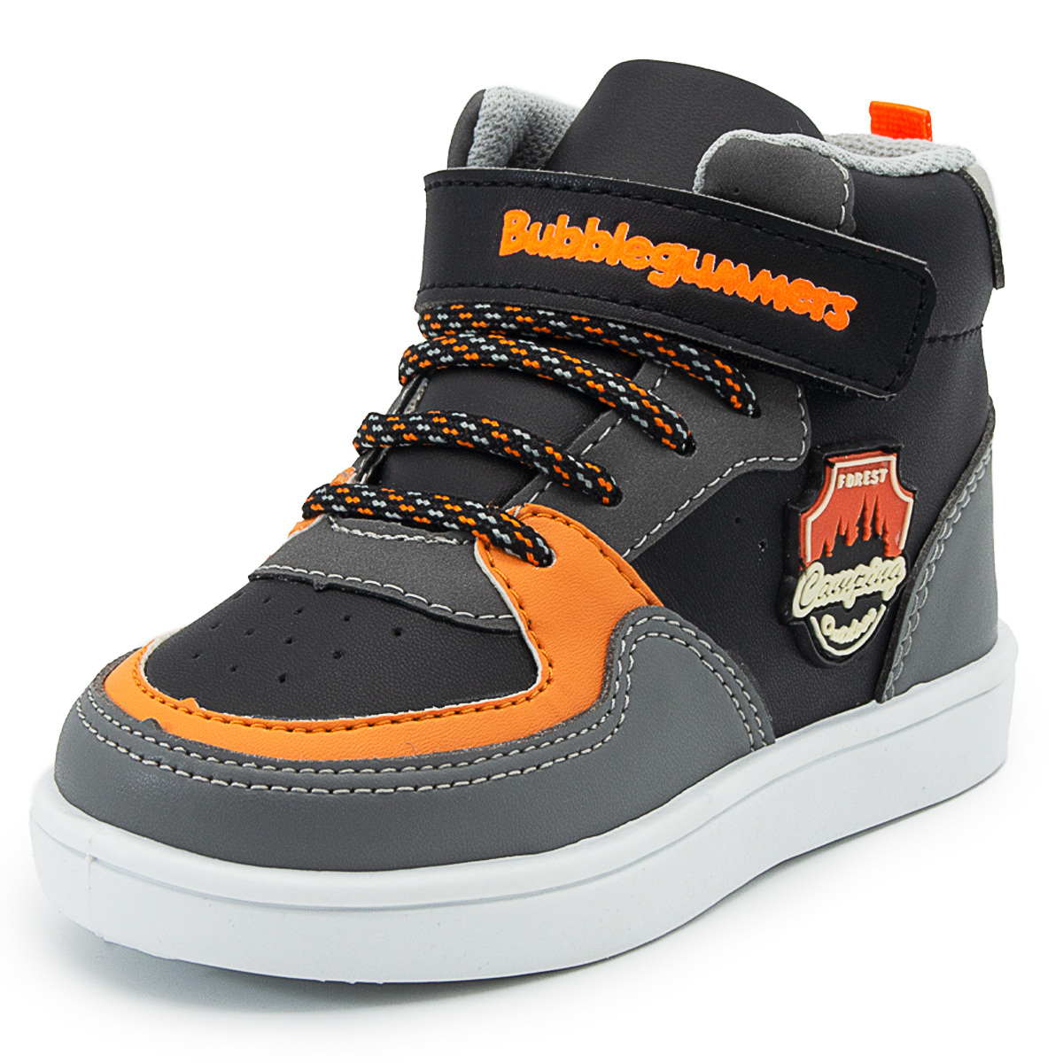 Tenis Bota Niño Bubble Gummers Mod Niquel Negro 14-17