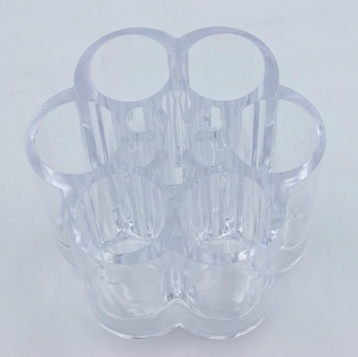 Organizador De Cosméticos Cosmetiquera Tipo Flor