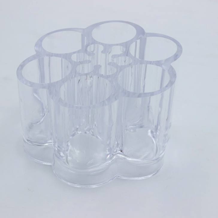 Organizador De Cosméticos Cosmetiquera Tipo Flor