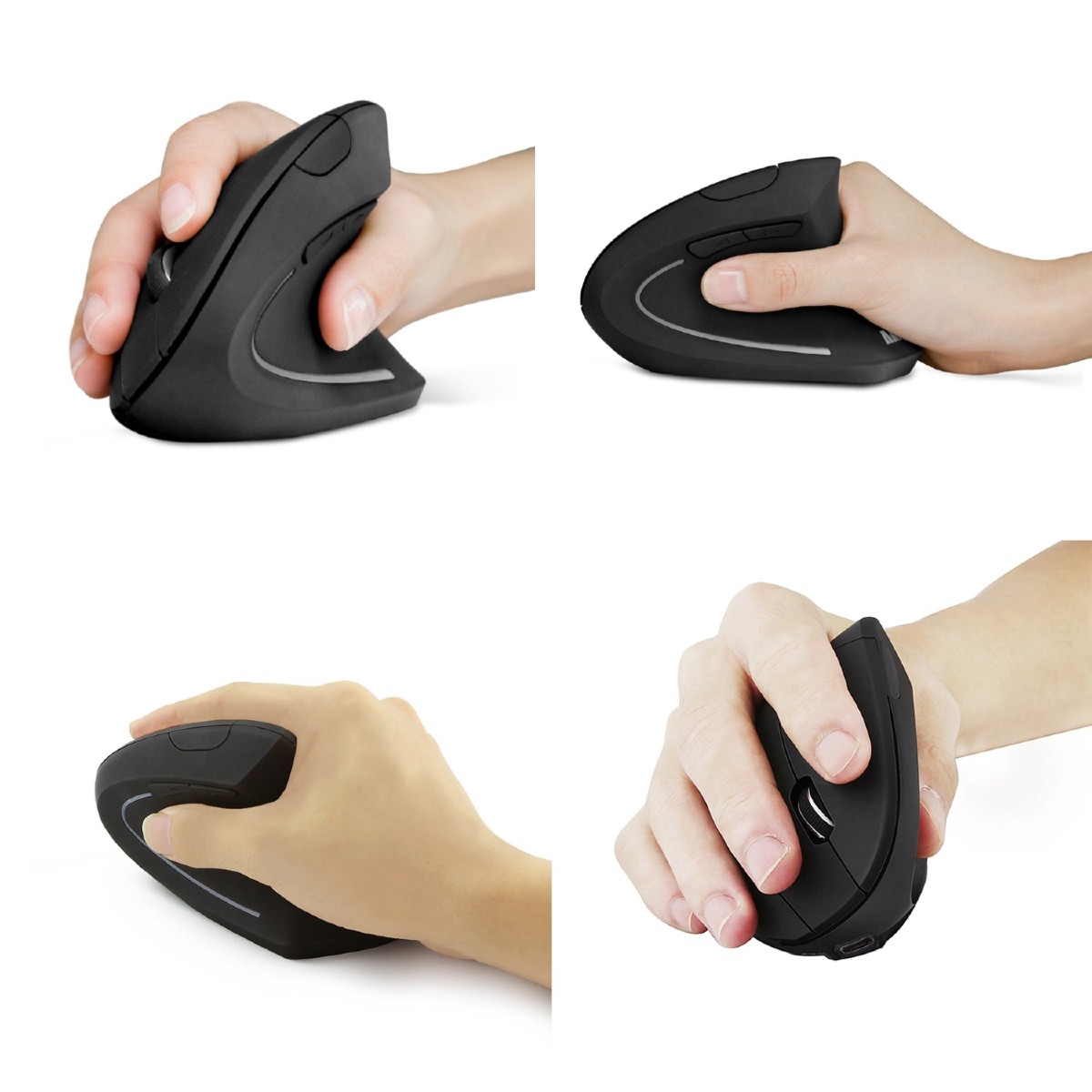Mouse Inalámbrico Vertical Ergonómico