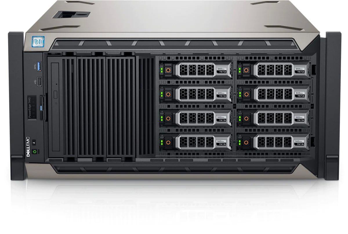 Servidor Dell PowerEdge T440 - Intel Xeon Silver 4110 - 8GB - 1TB - 1100W - Sin Sistema Operativo