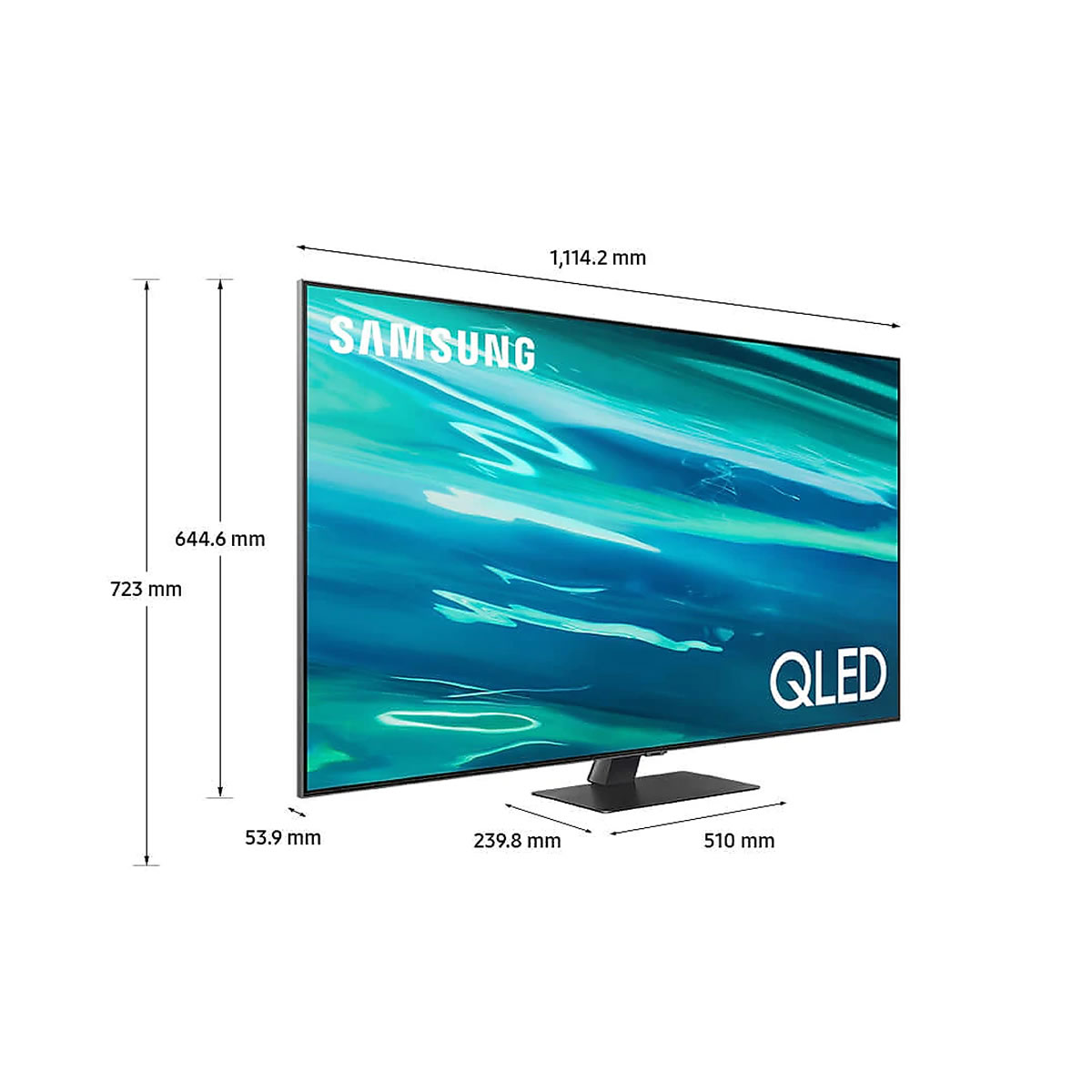  Pantalla 4K Smart TV 50 Pulgadas Samsung QN50Q80AAFXZX CST