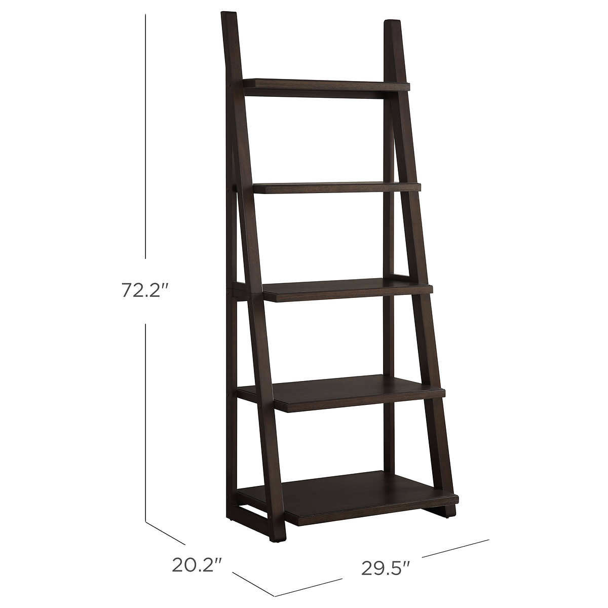 Librero Con 5 Niveles Bayside Furnishings Langston CST